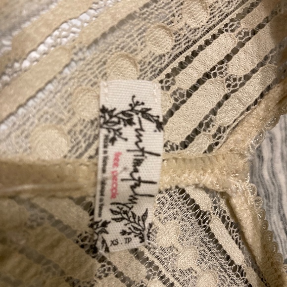 Free People Ivory Dres NWT - Picture 7 of 8